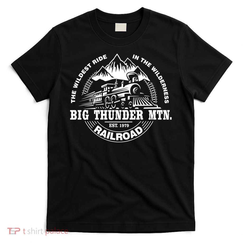 Journey to Big Thunder Mountain Railroad Theme Park T-Shirt