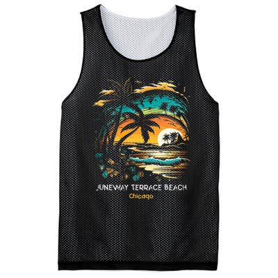 Juneway Terrace Beach Chicago Mesh Reversible Basketball Jersey Tank