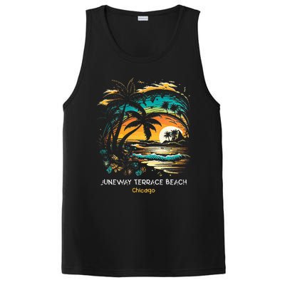 Juneway Terrace Beach Chicago PosiCharge Competitor Tank