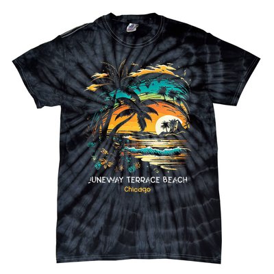 Juneway Terrace Beach Chicago Tie-Dye T-Shirt