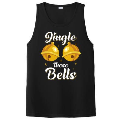 Jingle These Bells Inappropriate Christmas Joke PosiCharge Competitor Tank