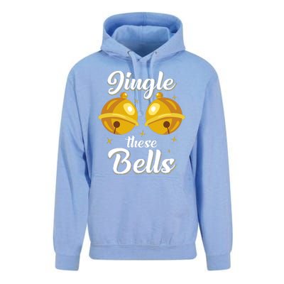 Jingle These Bells Inappropriate Christmas Joke Unisex Surf Hoodie