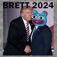 Jeannette Trump $Brett 2024 7-Panel Snapback Hat