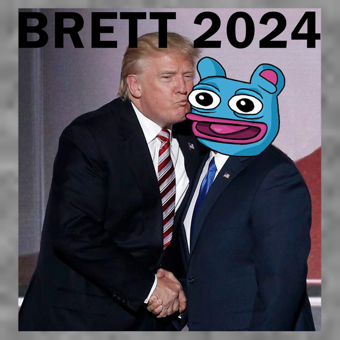 Jeannette Trump $Brett 2024 7-Panel Snapback Hat