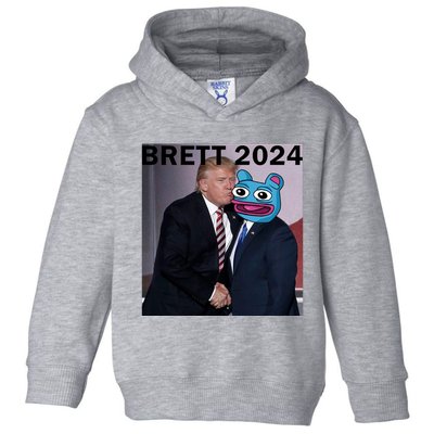 Jeannette Trump $Brett 2024 Toddler Hoodie