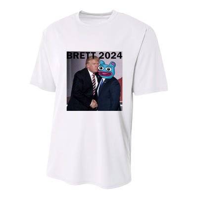 Jeannette Trump $Brett 2024 Youth Performance Sprint T-Shirt