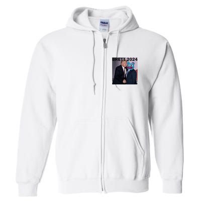 Jeannette Trump $Brett 2024 Full Zip Hoodie