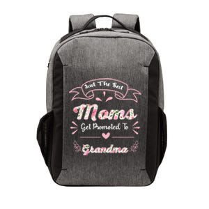 Just The Best Moms Get Promoted To Grandma Mothers Day Gift Vector Backpack