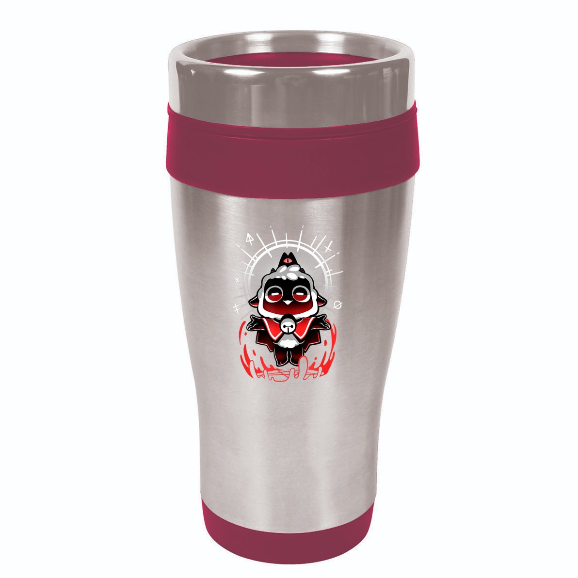 Join The Cult Cult Of The Lamb Cute Gamer Cult Of The Lamb 16oz Travel Tumbler