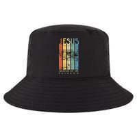 Jesus The Creator Of The Rainbow (Noah And The Ark) Cool Comfort Performance Bucket Hat