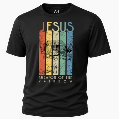 Jesus The Creator Of The Rainbow (Noah And The Ark) Performance Shirt