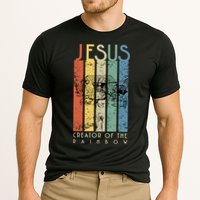 Jesus The Creator Of The Rainbow (Noah And The Ark) Performance Shirt
