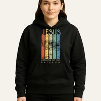 Jesus The Creator Of The Rainbow (Noah And The Ark) Hoodie