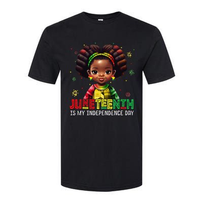 Juneteenth Tshirt Celebrating 1865 Cute Black Girls  Softstyle® CVC T-Shirt