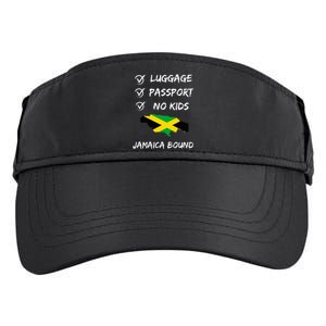 Jamaican Travel Clothing For Your Next Vacation To Jamaica Adult Drive Performance Visor