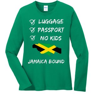 Jamaican Travel Clothing For Your Next Vacation To Jamaica Ladies Long Sleeve Shirt