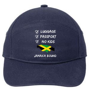 Jamaican Travel Clothing For Your Next Vacation To Jamaica 7-Panel Snapback Hat