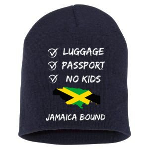 Jamaican Travel Clothing For Your Next Vacation To Jamaica Short Acrylic Beanie