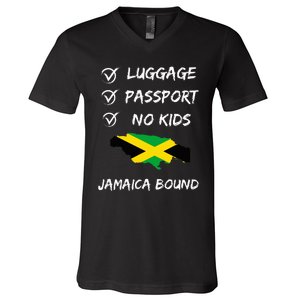 Jamaican Travel Clothing For Your Next Vacation To Jamaica V-Neck T-Shirt