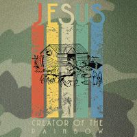 JESUS The Creator Of The Rainbow (Noah And The Ark) Legacy Tie Dye Trucker Hat