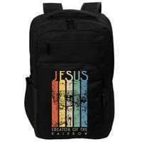 JESUS The Creator Of The Rainbow (Noah And The Ark) Impact Tech Backpack