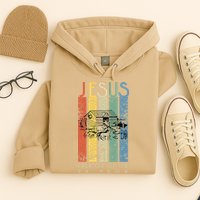 JESUS The Creator Of The Rainbow (Noah And The Ark) Hoodie