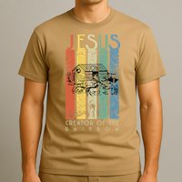 JESUS The Creator Of The Rainbow (Noah And The Ark) T-Shirt