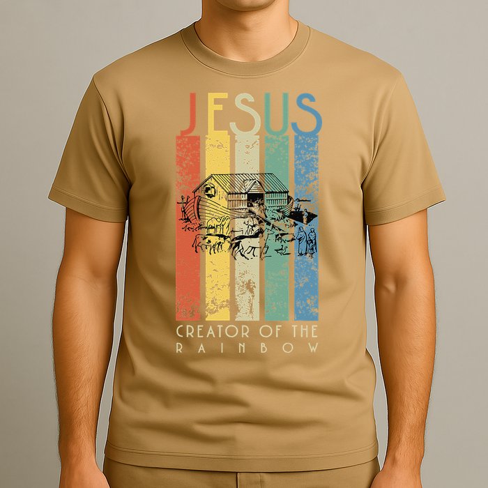 JESUS The Creator Of The Rainbow (Noah And The Ark) T-Shirt