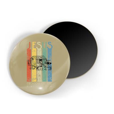 JESUS The Creator Of The Rainbow (Noah And The Ark) Magnet