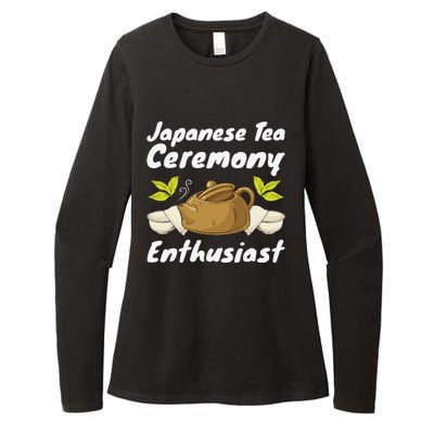 Japanese Tea Ceremony Japan Lover Traditional Matcha Tea Womens CVC Long Sleeve Shirt