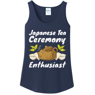 Japanese Tea Ceremony Japan Lover Traditional Matcha Tea Ladies Essential Tank