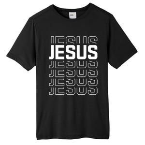 Jesus Trendy Christian Tall Fusion ChromaSoft Performance T-Shirt