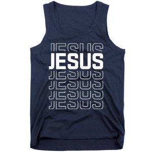 Jesus Trendy Christian Tank Top