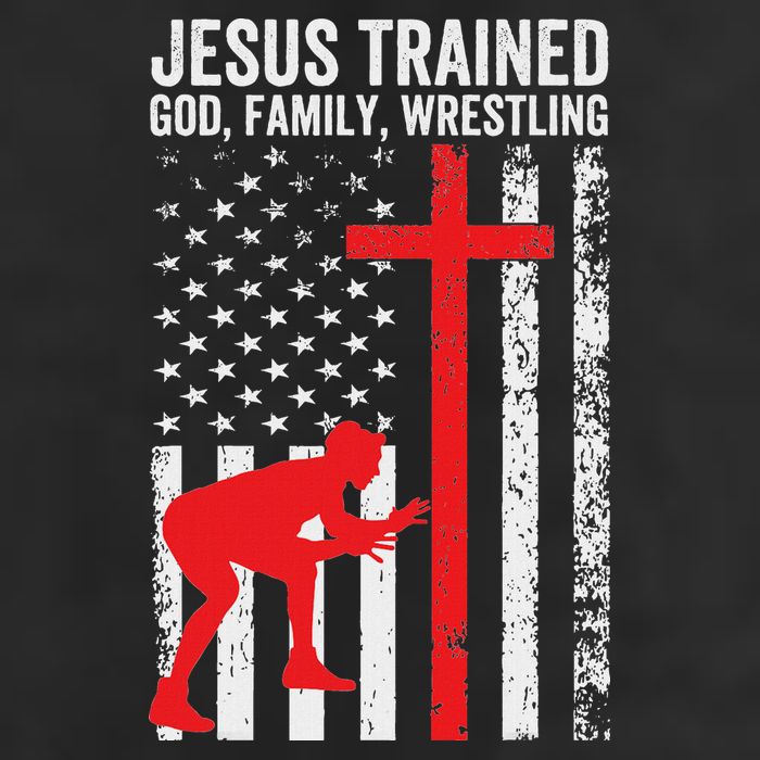 Jesus Trained Christian Wrestler Wrestling Beanie