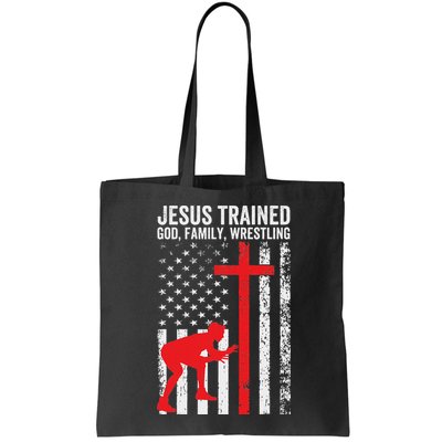 Jesus Trained Christian Wrestler Wrestling Bag