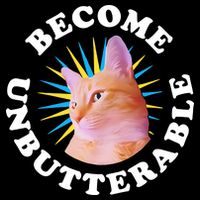 Jorts The Cat – Become Unbutterable Cooling Performance Crew T-Shirt
