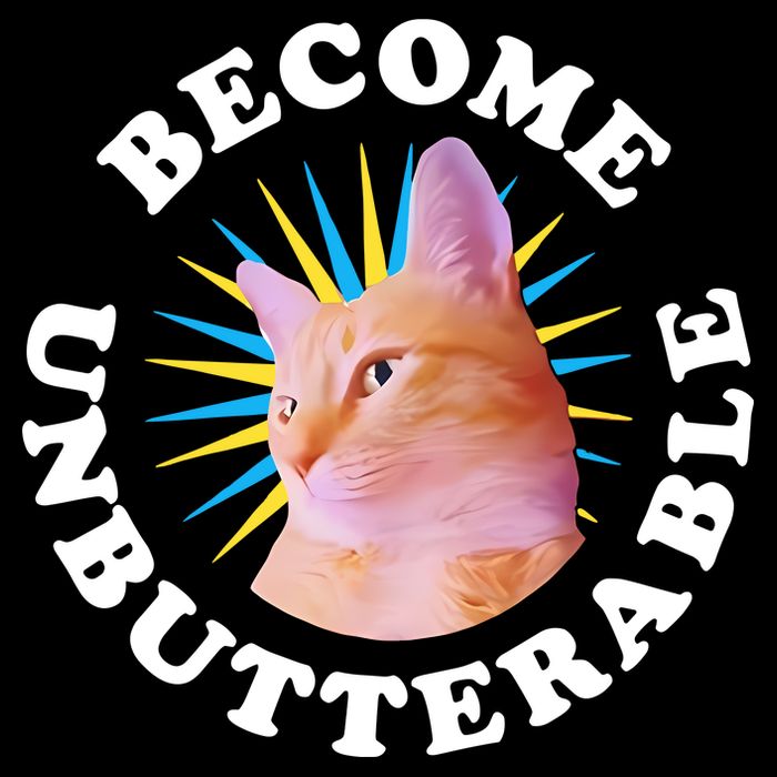 Jorts The Cat – Become Unbutterable Cooling Performance Crew T-Shirt