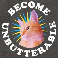 Jorts The Cat – Become Unbutterable Vector Backpack