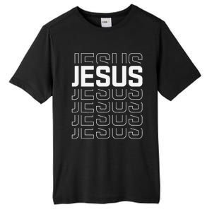 Jesusns Trendy Christian Tall Fusion ChromaSoft Performance T-Shirt