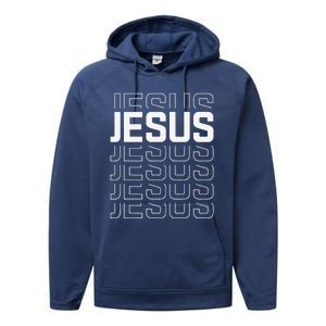 Jesusns Trendy Christian Performance Fleece Hoodie