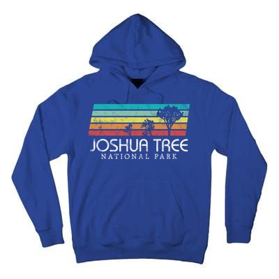 Joshua Tree California Desert Vintage Retro Outdoors Camping Great Gift Tall Hoodie