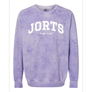 Jorts The Cat Colorblast Crewneck Sweatshirt