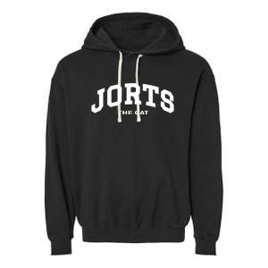 Jorts The Cat Garment-Dyed Fleece Hoodie