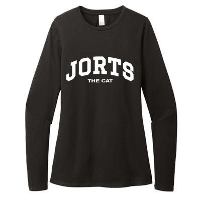 Jorts The Cat Womens CVC Long Sleeve Shirt