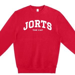 Jorts The Cat Premium Crewneck Sweatshirt