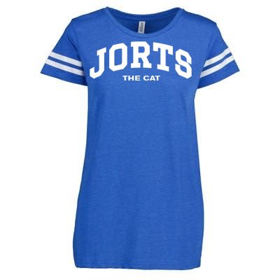 Jorts The Cat Enza Ladies Jersey Football T-Shirt