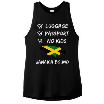 Jamaican Travel Clothing For Your Next Vacation To Jamaica Ladies PosiCharge Tri-Blend Wicking Tank