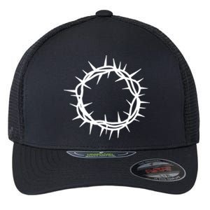 Jesus Thorn Crown Flexfit Unipanel Trucker Cap