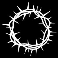Jesus Thorn Crown 16 in Basic Backpack