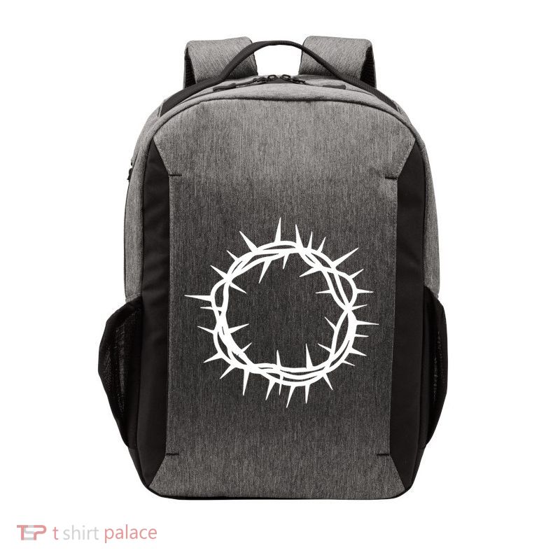 Jesus Thorn Crown Vector Backpack